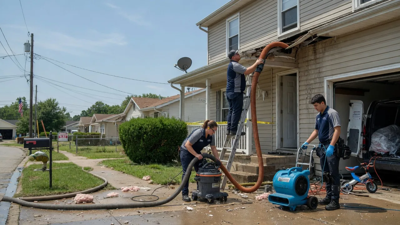 Water Damage Restoration in Winchester, KS near me